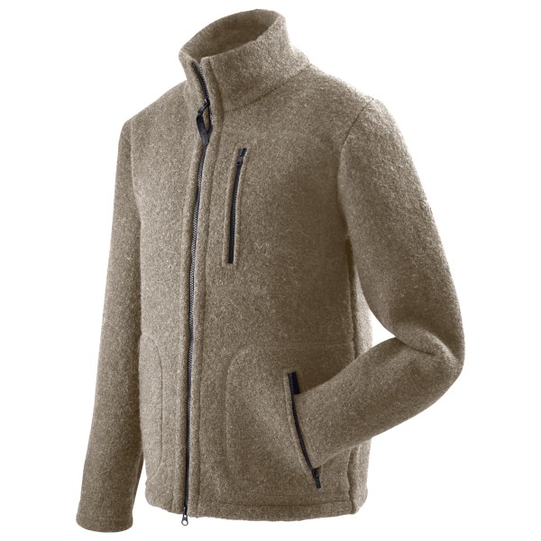Mufflon - Klaas - Merinojacke Gr XXL grau/braun von Mufflon