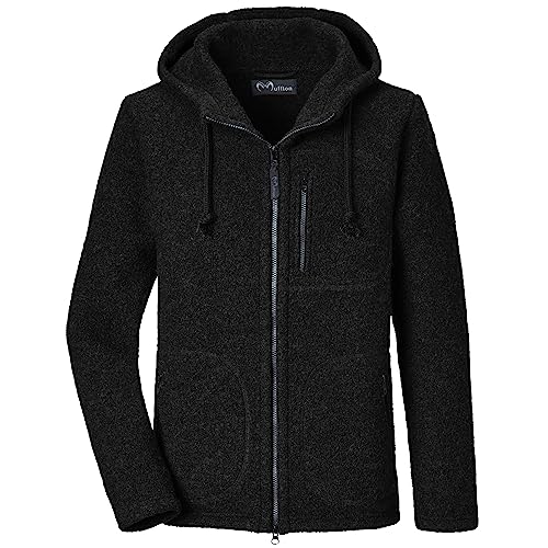 Mufflon Herren Wolljacke Mu- Halva W300 black schwarz - XXL von Mufflon