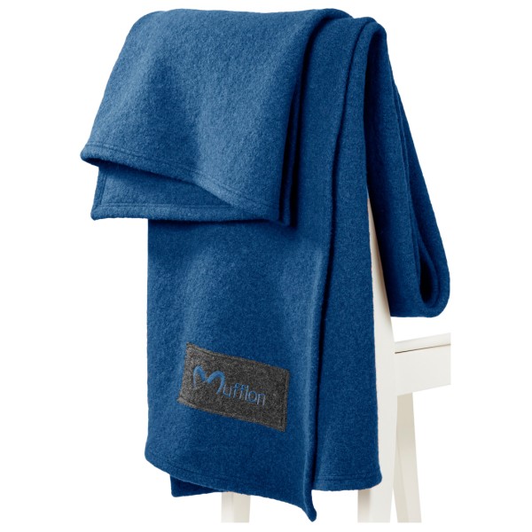 Mufflon - Plaid I - Decke Gr 200 x 140 cm blau von Mufflon