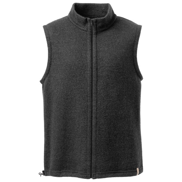 Mufflon - Valo - Merinoweste Gr XXL schwarz/grau von Mufflon