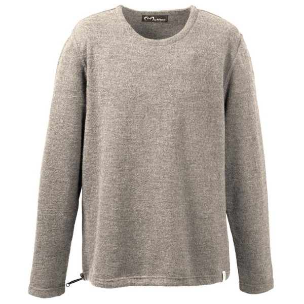 Mufflon - Viktor - Wollpullover Gr XXL grau von Mufflon