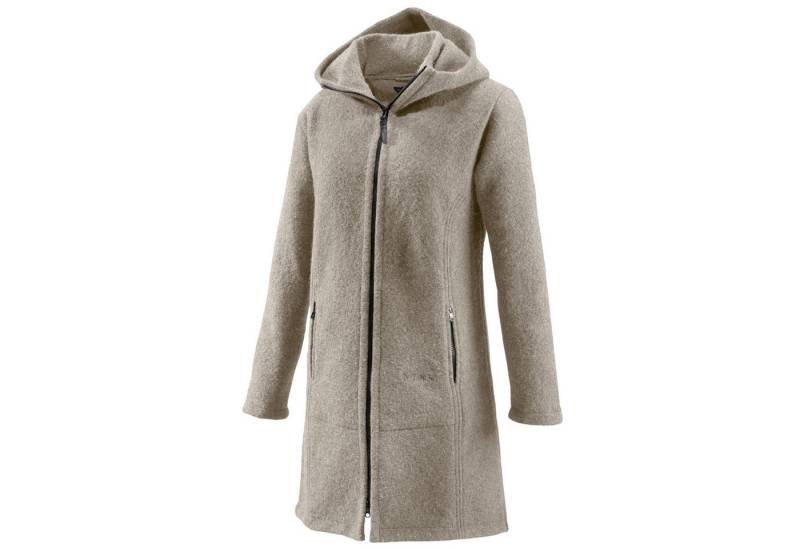 Mufflon Wintermantel Mufflon Jana W100 - Wollmantel mit Kapuze Damen von Mufflon