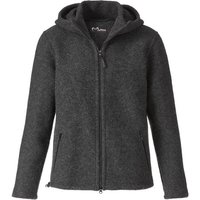 Walkjacke MU RANDY aus reiner Schurwolle, anthrazit von Mufflon