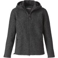 Walkjacke MU RANDY aus reiner Schurwolle, anthrazit von Mufflon