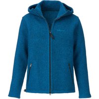 Walkjacke MU RANDY aus reiner Schurwolle, ozean von Mufflon