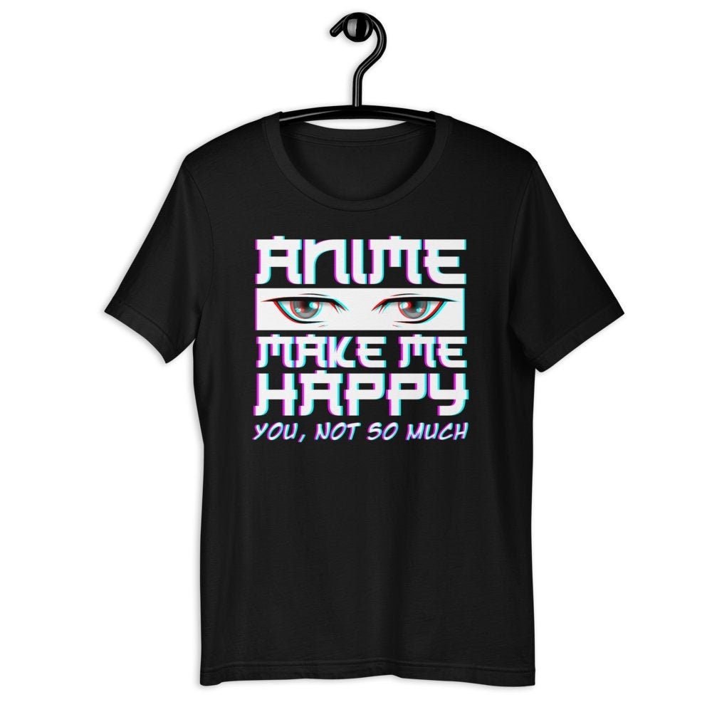 Anime Make Me Happy Shirt Otaku Design T-Shirt, Weeb Geschenke, Weeaboo Zitate Tshirt, Geschenk Kleidung, Nerd Camisa Anime Make Me Happy Shirt Otaku Design T-Shirt, Weeb Geschenke, Weeaboo Zitate Tshirt, Geschenk Kleidung, Nerd Camisa von Mugenyuu