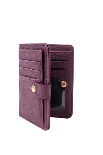 Muggo Arya Damen Geldbörse mit Reißverschluss, Münz-, Bargeld- und Kartenfächern, Violett Muggo Arya Damen Geldbörse mit Reißverschluss, Münz-, Bargeld- und Kartenfächern, Violett von Muggo