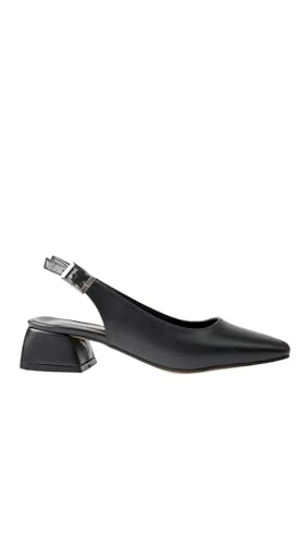 Muggo M2191 rückenfreie Damenschuhe mit kurzem Absatz, quadratisch, Schwarz, EU-Schuhgrößensystem, Erwachsene, numerisch, Größe M, 37 Muggo M2191 rückenfreie Damenschuhe mit kurzem Absatz, quadratisch, Schwarz, EU-Schuhgrößensystem, Erwachsene, numerisch, Größe M, 37 von Muggo