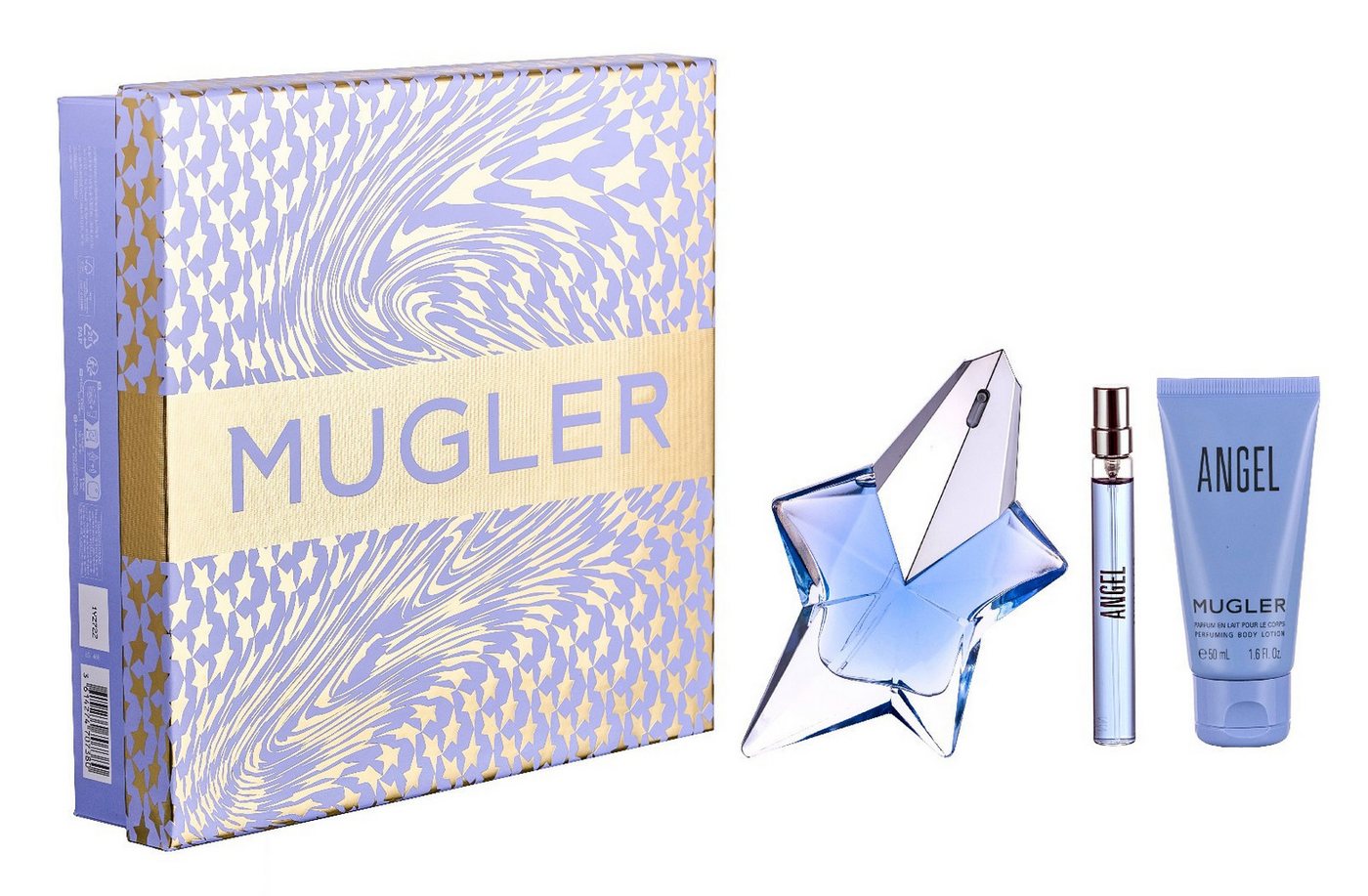 Mugler Duft-Set MUGLER ANGEL EDP 50ML + BL 50ML + EDP 10ML von Mugler