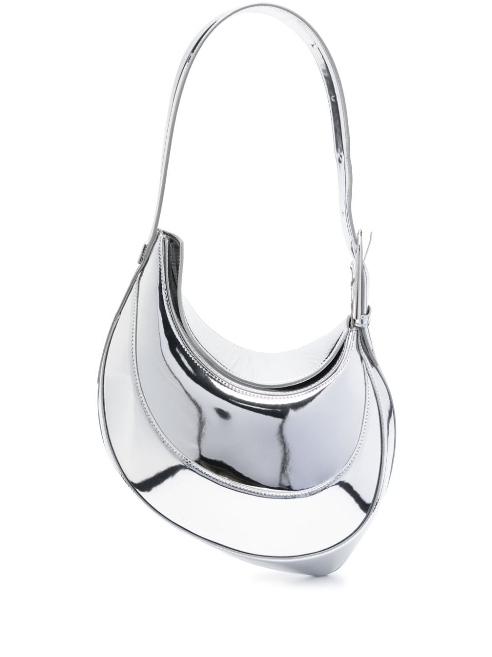 Mugler Kleine Spiral Curve 02 Schultertasche - Silber von Mugler