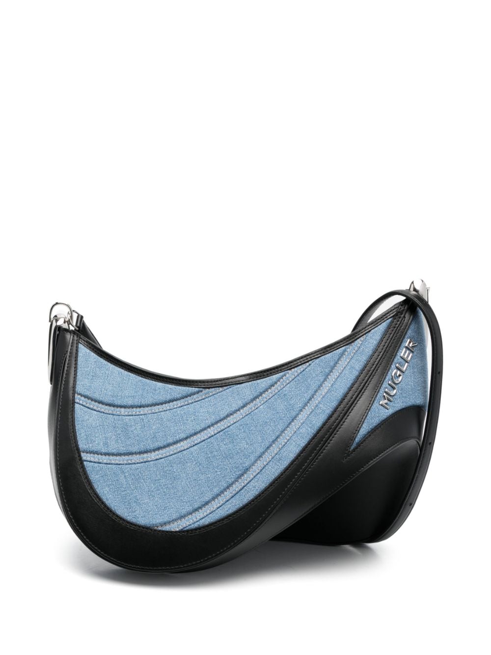 Mugler 01 Schultertasche - Blau von Mugler