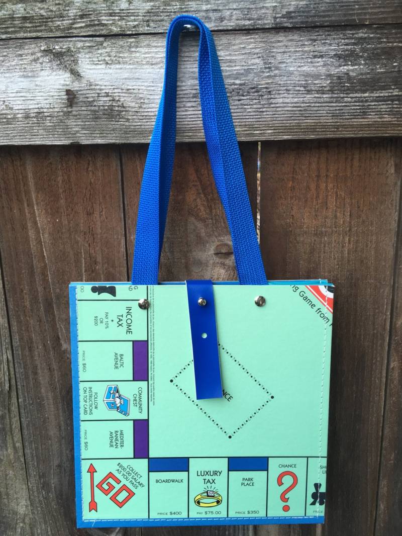 Spielbrett Handtasche | Wiederverwendetes Brettspiel von Mugwump