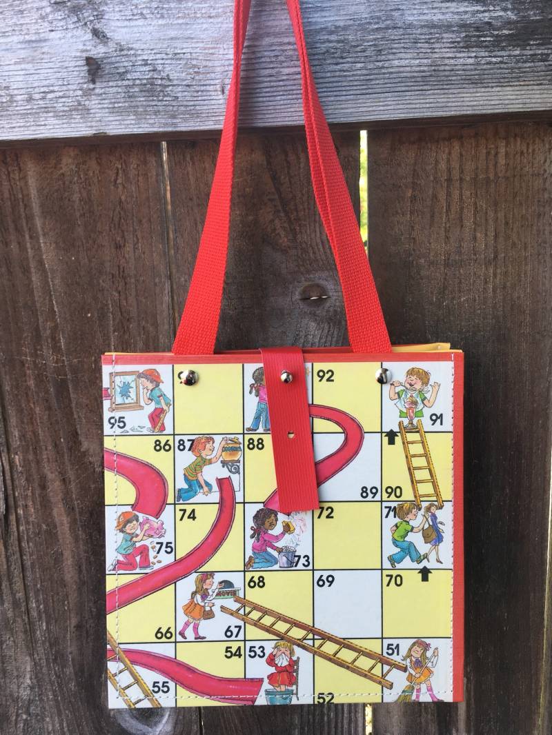 Spielbrett Handtasche | Wiederverwendetes Brettspiel von Mugwump