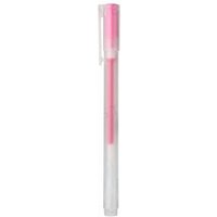 Gel Ink Ballpoint Pen Cap Type 0.38mm Pink 1 pc von Muji