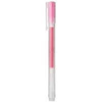 Gel Ink Ballpoint Pen Cap Type 0.5mm Pink 1 pc von Muji