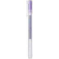 Gel Ink Ballpoint Pen Cap Type 0.5mm Purple 1 pc von Muji