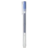 Gel Ink Ballpoint Pen Cap Type 0.7mm Blue 1 pc von Muji