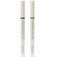 MUJI - Eye Brow Pencil & Brush 02 Natural Brown - Powder Refill von Muji