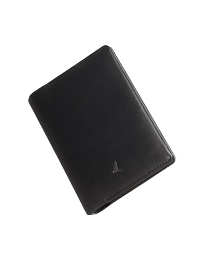 Troubadour Geldbörse, Schwarz, Billfold Wallet, Minimalistisch von Troubadour