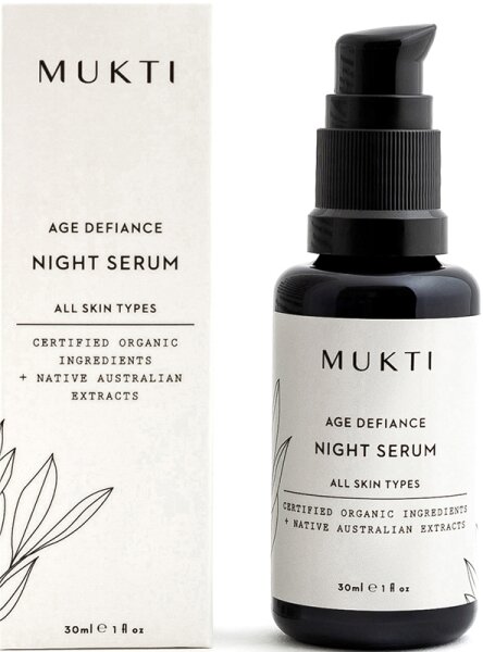 Mukti Organics Age Defiance Range Night Serum 30 ml von Mukti Organics