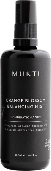 Mukti Organics Face Care Orange Blossom Balancing Mist 100 ml von Mukti Organics