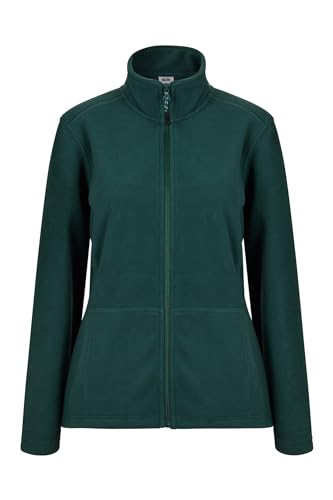 Mukua Damen Perth Woman Fleecejacke, Dunkelgrün, XL von Mukua