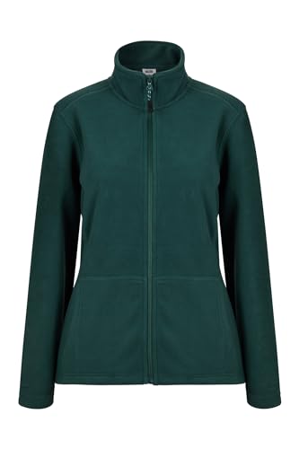 Mukua Damen Perth Woman Fleecejacke, Dunkelgrün, XS von Mukua
