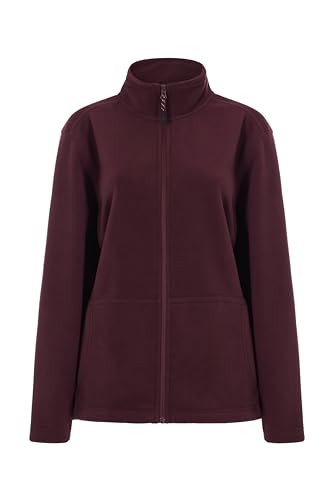 Mukua Damen Perth Woman Fleecejacke, Weinrot, 36 von Mukua
