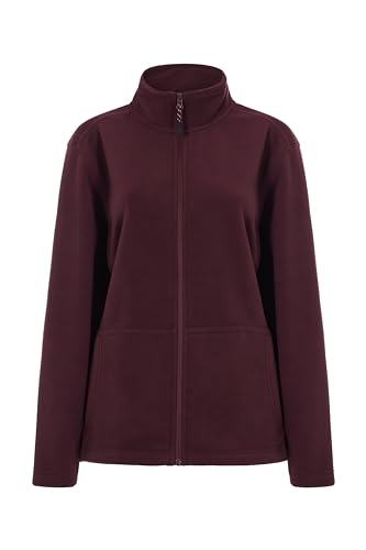 Mukua Damen Perth Woman Fleecejacke, Weinrot, 38 von Mukua