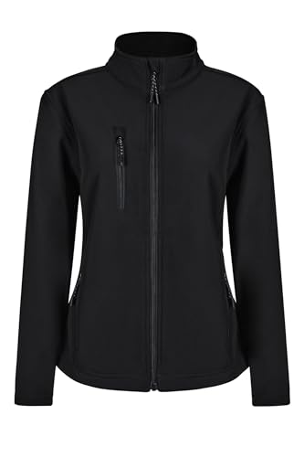 Mukua Damen Richmond Woman Softshelljacke, schwarz, 50 von Mukua