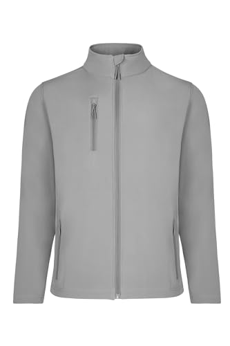 Mukua Unisex, Farbe Stone Grey, Größe XXL Softshelljacke, Steingrau von Mukua