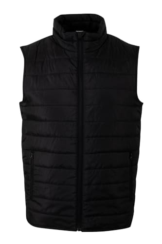 Mukua Unisex Melton, Leichte gepolsterte Weste, schwarz, S von Mukua