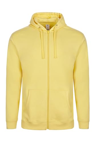 Mukua Unisex Sf270u Kapuzenpullover mit Reißverschluss, Sommer Gelb, XXX-Large von Mukua