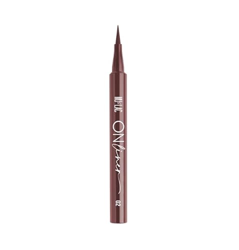 Mulac Cosmetics 02 Dark Choco On Liner Eyeliner Braun Intensives mattes Finish intensiv und deckend VEGAN von Mulac