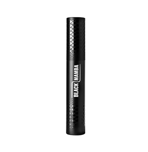 Mulac Cosmetics BLACK MAMBA Mascara Wimpernverlängerung, extra schwarz, gekämmt und mit einer ungemessenen Länge VEGAN 13 ml von Mulac