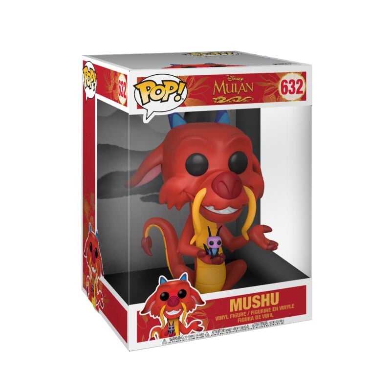 Mulan - Mushu (Jumbo Pop!) Vinyl Figur 632 - Funko Pop! Figur - Funko Shop Deutschland - Lizenzierter Fanartikel von Mulan