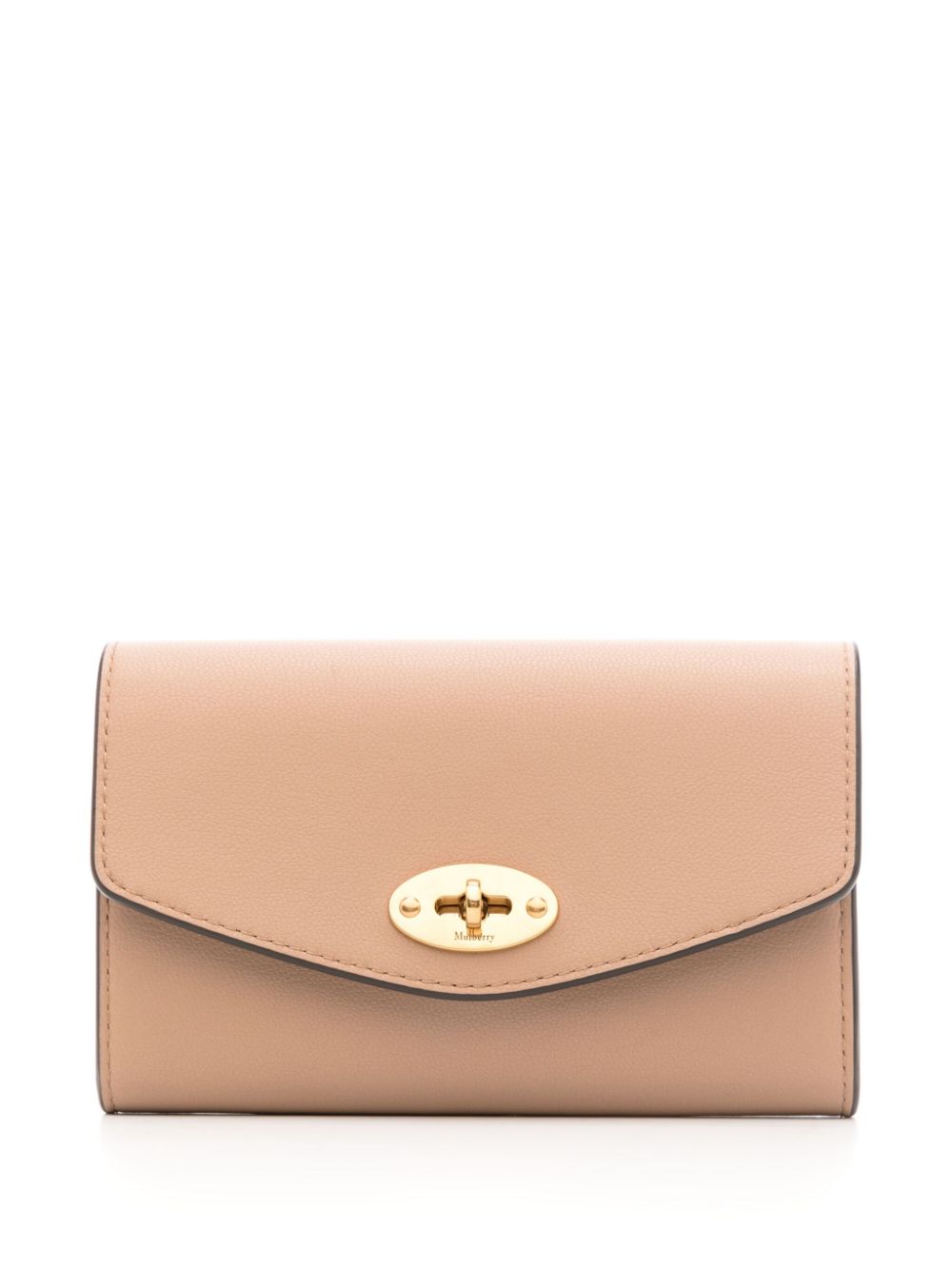 Mulberry Darley Portemonnaie aus Leder - Nude von Mulberry