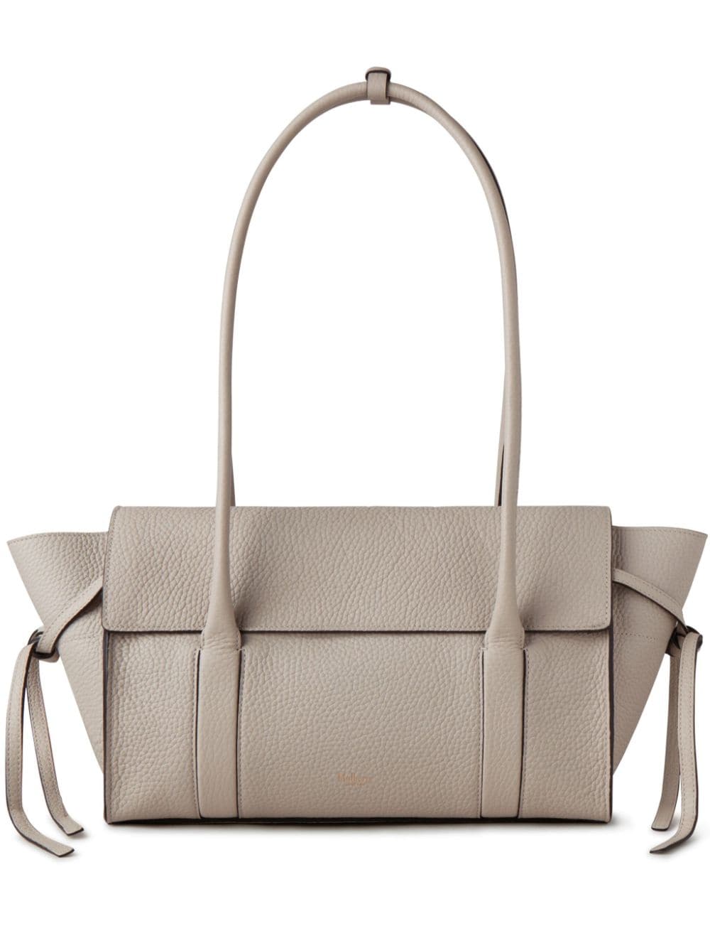 Mulberry Kleine Soft Bayswater Schultertasche - Grau von Mulberry