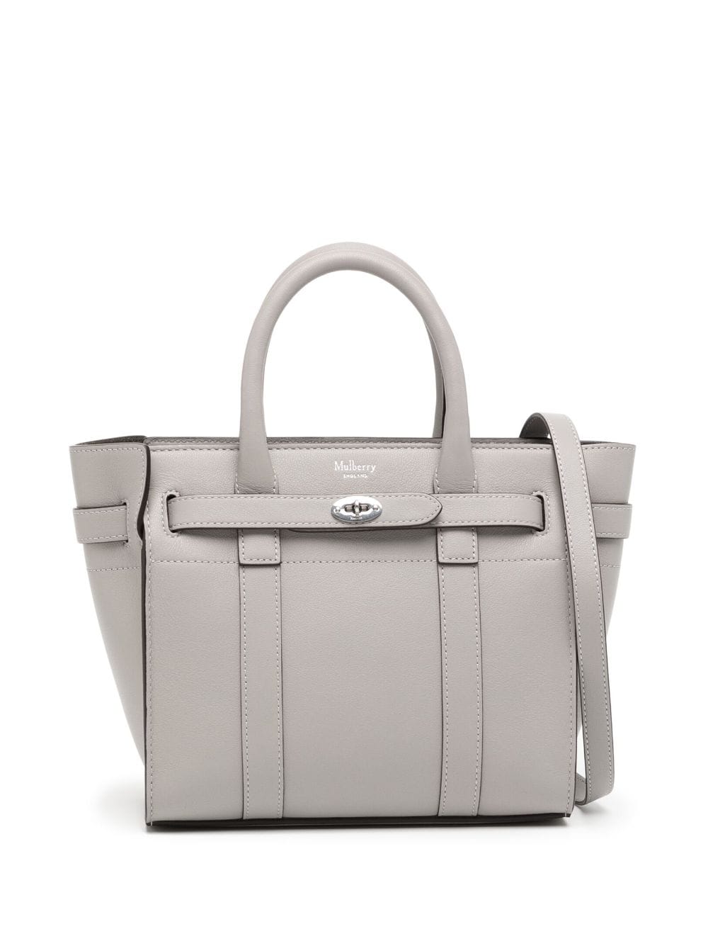 Mulberry Mini Bayswater Handtasche - Grau von Mulberry