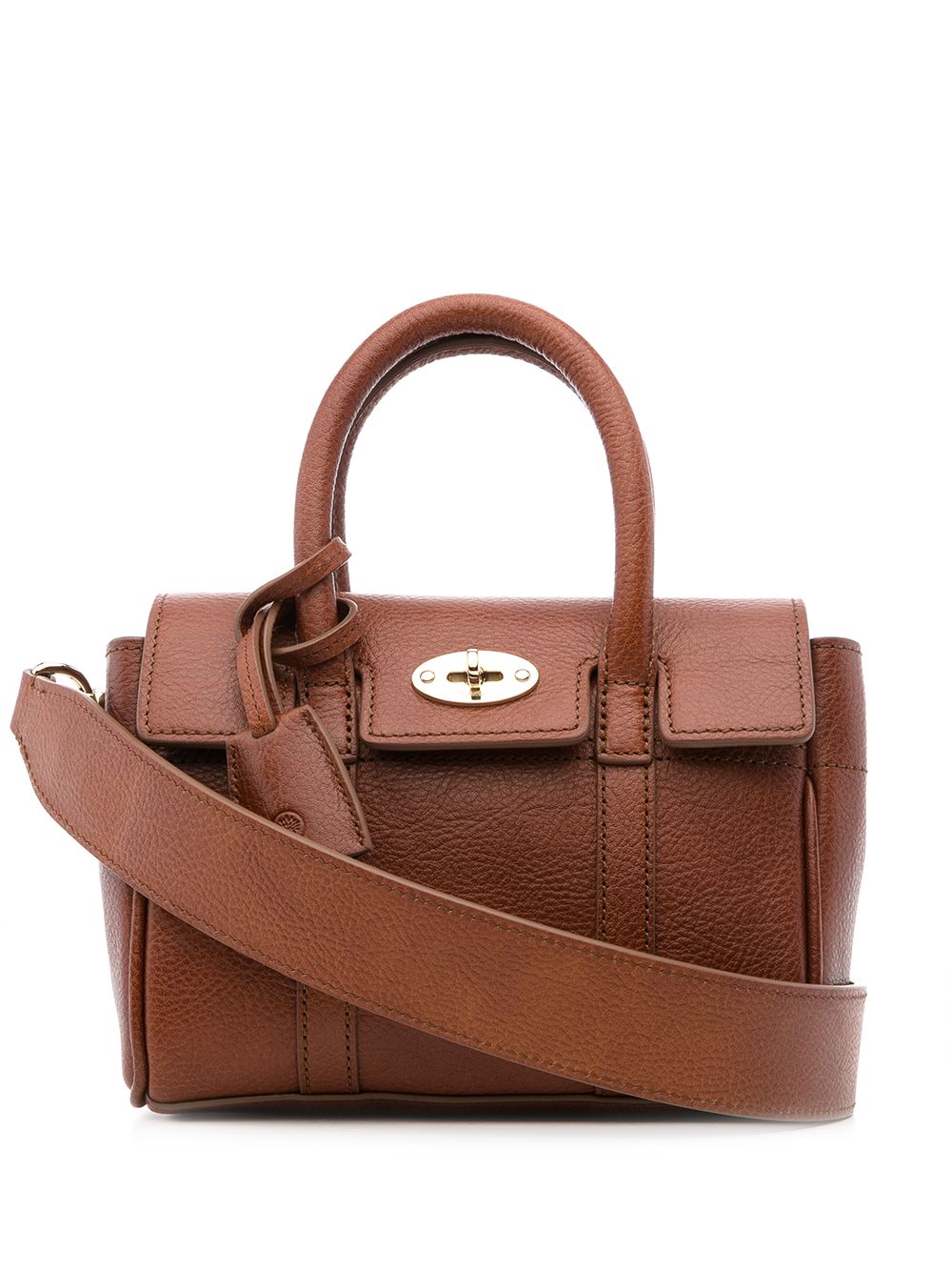 Mulberry Mini Bayswater Handtasche - Braun von Mulberry