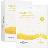 Muldream - Vegan Green Mild Flower Cell Mask Set 25ml x 10 pcs von Muldream