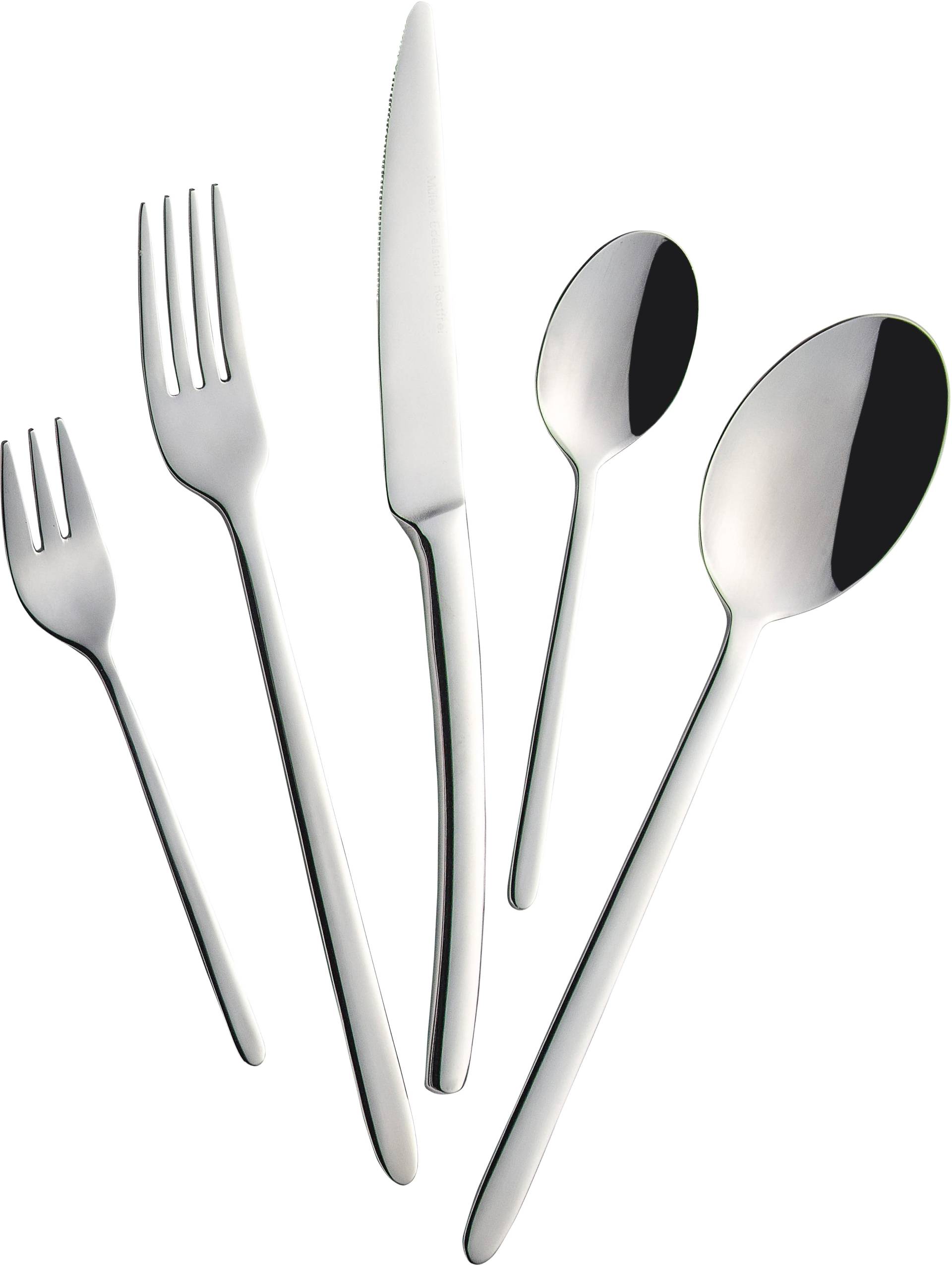 Mulex Besteck-Set "Pasadena" hochglanzpoliert von Mulex