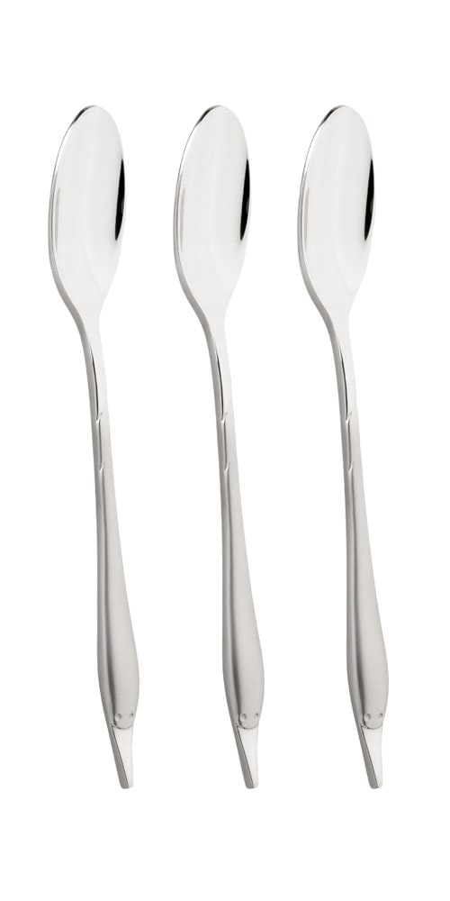 Mulex Fingerfood-Löffel "Mini - Besteck, Löffel Set, satiniert" innovatives Besteck für Tapas und Fingerfood von Mulex