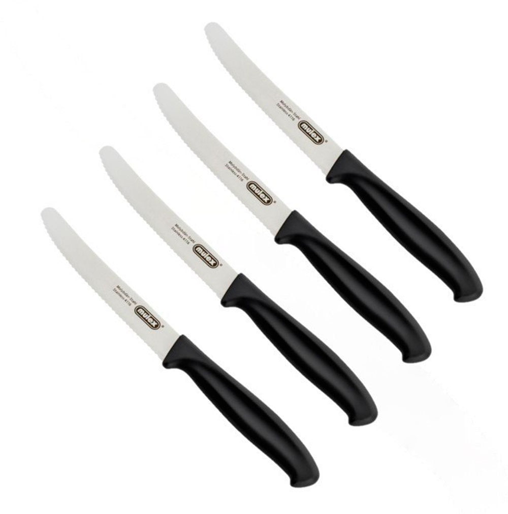 Mulex Messer-Set extra scharferWellenschliff und ergonomischer Griff von Mulex