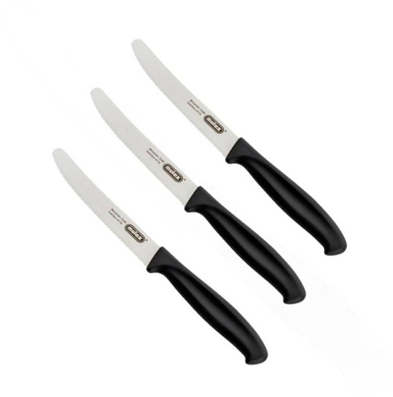 Mulex Messer-Set extra scharferWellenschliff und ergonomischer Griff von Mulex