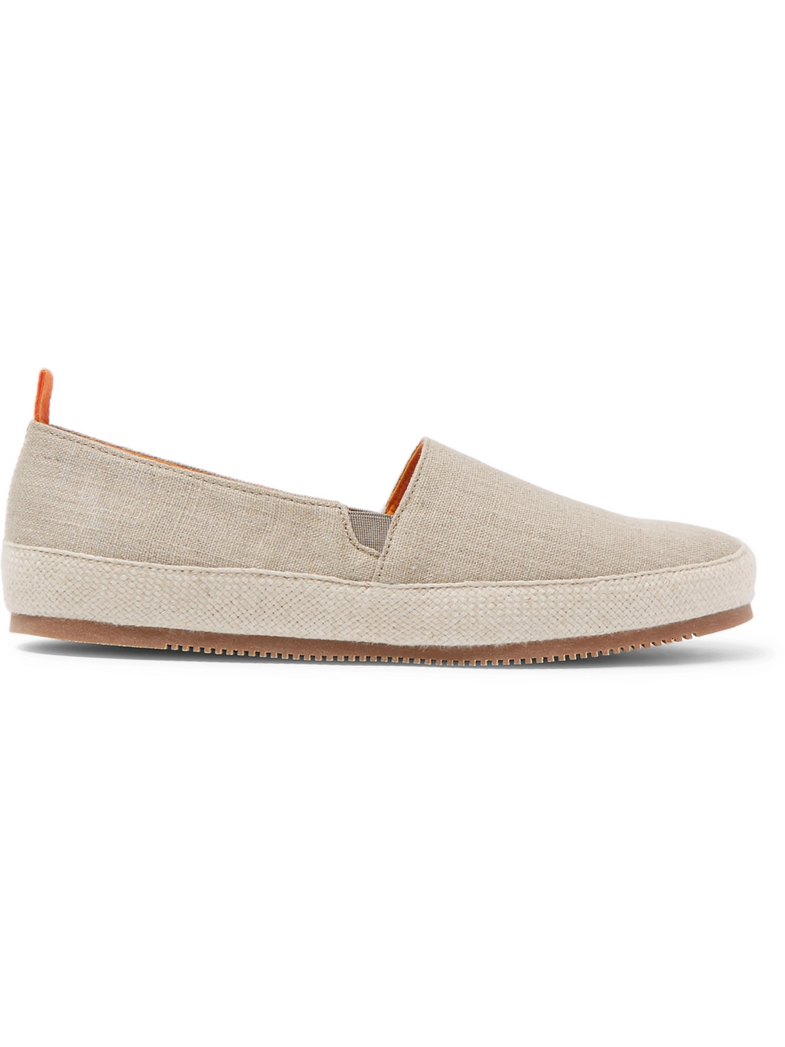 Mulo - Linen Espadrilles - Men - Neutrals - UK 12 von Mulo