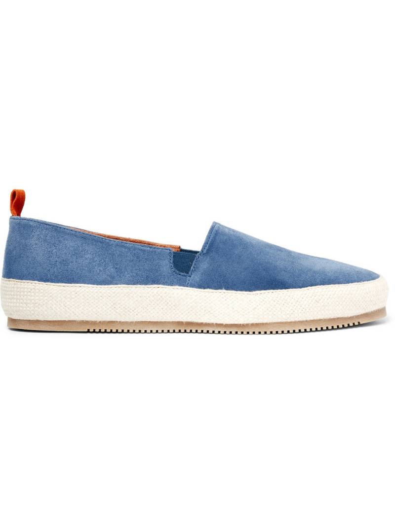 Mulo - Suede Espadrilles - Men - Blue - UK 6 von Mulo