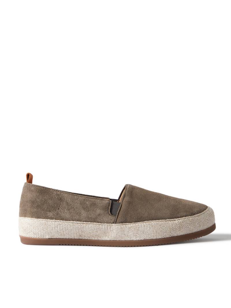 Mulo - Suede Espadrilles - Men - Neutrals - UK 9.5 von Mulo