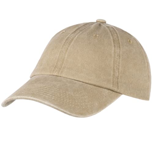 Mulor Baseball Cap Damen Herren Baseballkappe Verstellbar Basecap 100% Baumwolle von Mulor
