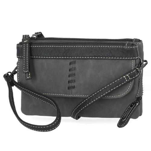 MultiSac Kent Damen-Umhängetasche, Geldbörse, Schultertasche mit verstellbaren Trägern, Nubukleder von MultiSac